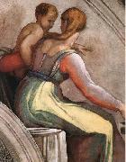 Michelangelo Buonarroti Achim Eliud oil on canvas